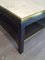 Gun Metal & Brass Travertine Coffee Table, 1970s, Image 5