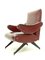 Reclining Lounge Chair by Nello Pini for Mobilificio Oscar Gigante, 1960s 7