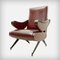 Reclining Lounge Chair by Nello Pini for Mobilificio Oscar Gigante, 1960s 1