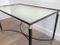 Mid-Century Brass & Black Lacquered Coffee Table 3