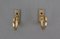 Brass Wall Hooks, 1950s, Set of 10 10