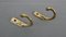 Brass Wall Hooks, 1950s, Set of 10, Image 9