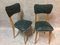 Vintage Green Skai Side Chairs, Set de 6 3