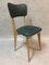 Vintage Green Skai Side Chairs, Set of 6 2