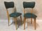 Vintage Green Skai Side Chairs, Set de 6 6