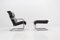 Leather Lounge Chair & Ottoman, 1950s, Set of 2, Image 2