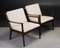 Fully Restored PJ112 Lounge Chairs by Ole Wanscher for Poul Jeppesens, 1960s, Set of 2, Image 2