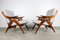 De Knoop Teak Lounge Chairs from De Ster Gelderland, Set of 2 10