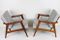 Mid-Century Lounge Chairs by Fredrik Kayser, 1950s, Set of 2 12