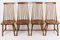 Dutch Spindle Back Chairs from Pastoe, 1960s, Set of 4, Image 1