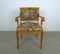 Antiker Armlehnstuhl aus Kirschholz 1