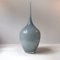 Vintage Scandinavian Long Neck Glass Vase, 1960s, Image 1