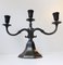 Candelabro modelo 155 Art Déco de Just Andersen, años 30, Imagen 1