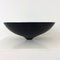 Schwarze Keramik Schale von Antonio Lampecco, 1960er 1