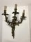 Vintage Italian Bronze Wall Sconces, Set of 2, Image 3