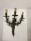 Vintage Italian Bronze Wall Sconces, Set of 2 2