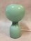 Hellgrüne mundgeblasene Glas Tischlampe von Jean-Paul Edmonds-Alt für Philips, 1970er 1