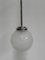 Art Deco Hanging Lamp with Frosted Glass Globe﻿, Image 3