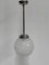 Art Deco Hanging Lamp with Frosted Glass Globe﻿, Image 2