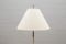 Italienische vintage Dreibein Stehlampe aus Messing, 1950er 4