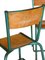 Vintage Französische Stühle im industriellen Stil, 6er Set 10