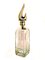 Vintage Kristallglas Flasche aus 925 Silber von Del Conte 2
