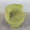 Fauteuil Vintage Vert, Espagne, 1970s 9