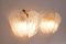 Vintage Murano Glass Leaf Sconces from Novaresi, Set of 2, Image 5