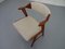 Chaise d'Appoint Vintage Danish en Teck, 1960s 6