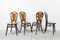 Antique Austrian Wooden Chairs, Set of 4 1