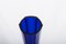 Tall Bohemian Blue Glass Vase, 1970s 2