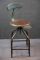 Vintage Industrial Workshop Stool from Chaises Nicolle 1