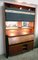 Mueble bar de palisandro con lámparas y espejos de Osvaldo Borsani para Tecno, años 50, Imagen 3