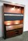 Rosewood Bar Cabinet with Lights and Mirrors by Osvaldo Borsani for Tecno, 1950s 2