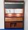 Mueble bar de palisandro con lámparas y espejos de Osvaldo Borsani para Tecno, años 50, Imagen 5