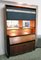 Rosewood Bar Cabinet with Lights and Mirrors by Osvaldo Borsani for Tecno, 1950s 4
