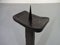 Brutalist Sculptural Iron Candleholder, 1960s 11