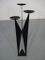 Brutalist Sculptural Metal Candleholder , 1960s 9