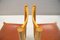 Italian Leather and Wood Chairs from Ibisco Sedie, 1960s, Set of 2, Image 11