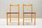 Italian Leather and Wood Chairs from Ibisco Sedie, 1960s, Set of 2 4