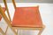 Italian Leather and Wood Chairs from Ibisco Sedie, 1960s, Set of 2, Image 13