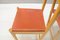 Italian Leather and Wood Chairs from Ibisco Sedie, 1960s, Set of 2, Image 12