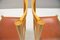 Sillas italianas con asientos de cuero de Ibisco Sedie, años 60. Juego de 2, Imagen 10