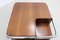 Vintage Italian Swivel Coffee Table with Bar, 1970s 3