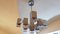 Vintage Cubic Chandelier with 9 Lights by Gaetano Sciolari for Sciolari 1