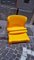 Vintage Model 4875 Yellow Plastic Chair by Claudio Bartoli for Kartell 5