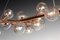 Copper Mimosa Chandelier with 27 Lights by Alberto Dona 4