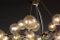 Lámpara de araña Mimosa niquelada en negro con 42 luces de latón de Alberto Dona, Imagen 2