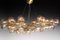 Mimosa Kronleuchter mit 42 Leuchten in Mika Rose von Alberto Dona 1