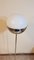 Italian Steel & Opal Glass Floor Lamp, 1960s 3